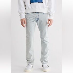 Off-White single Arrow Slim Jeans